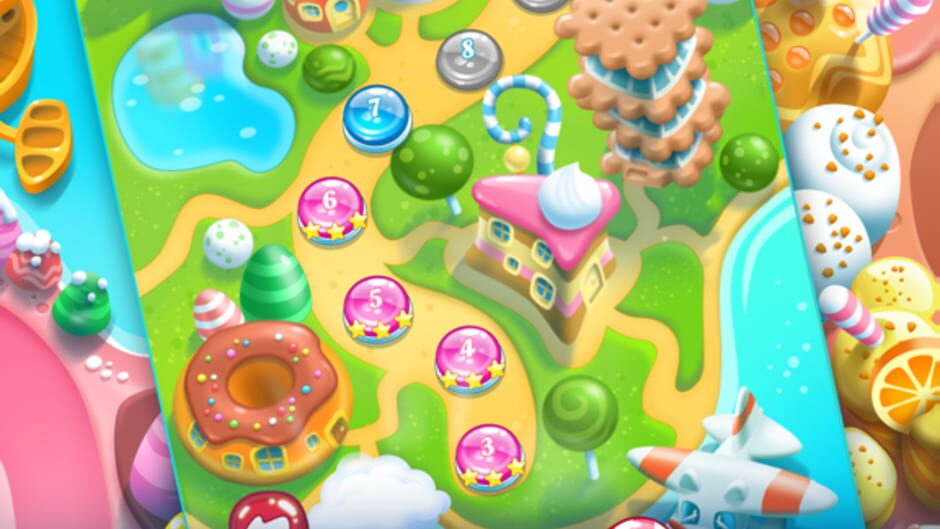 สกรีนช็อตจาก Nyan Cat: Candy Match (รูปที่ 2)