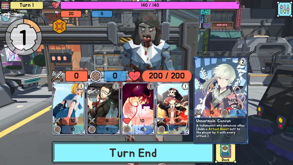 Stations in Seoul: Open World Card RPG Screenshot