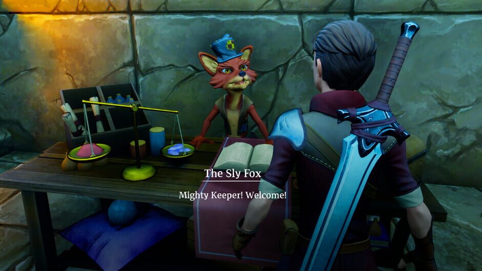 สกรีนช็อตจาก The Keeper's Book (รูปที่ 2)