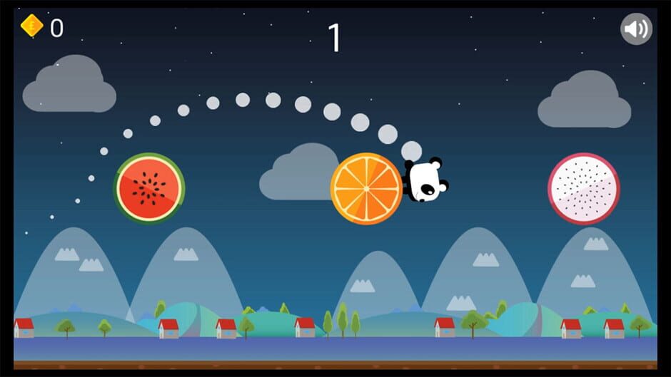 Runner Fruit Jumping Screenshot