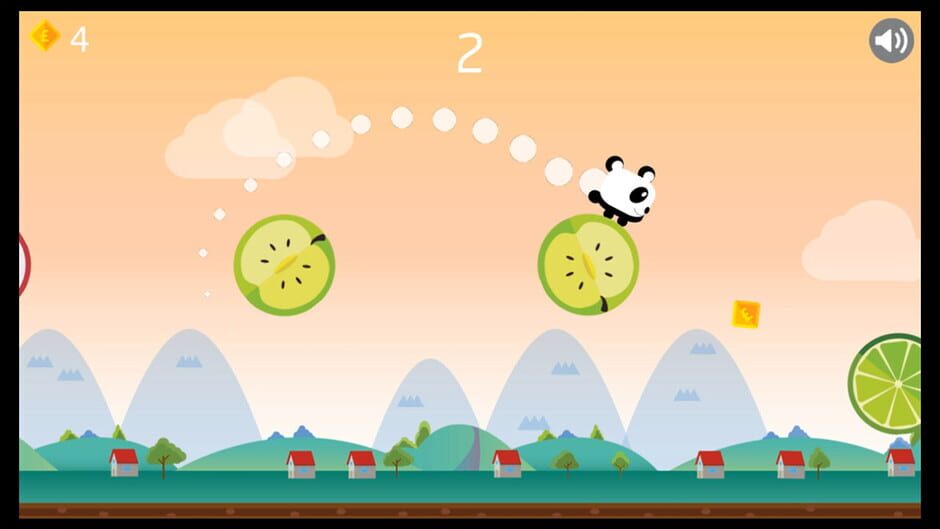 Runner Fruit Jumping Screenshot