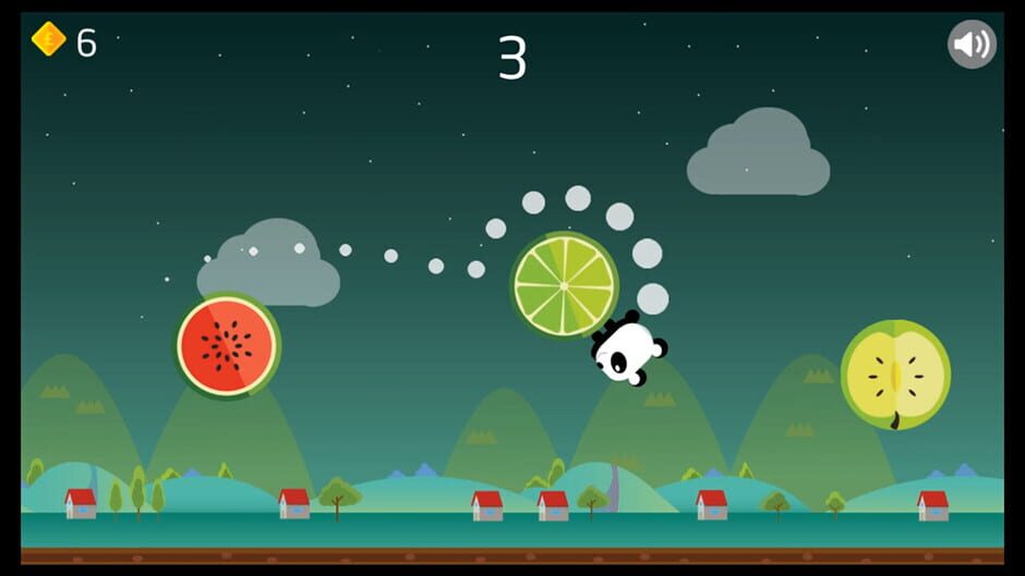 Runner Fruit Jumping Screenshot