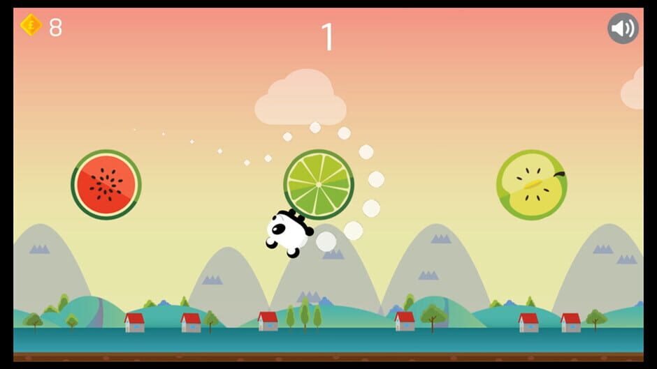 Runner Fruit Jumping Screenshot