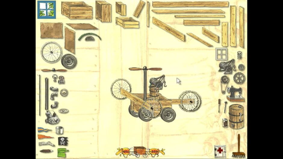 Screenshots Pettson o Findus i Snickarbon