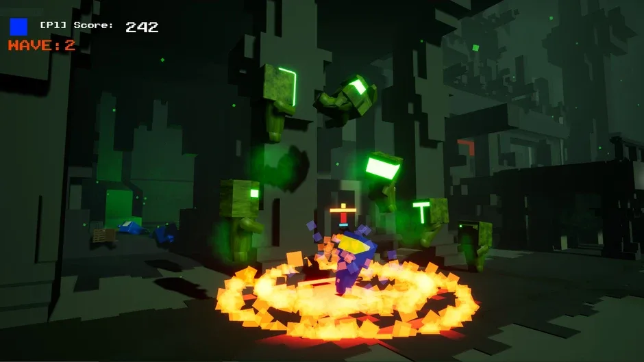 Кадър от Cube Crusaders