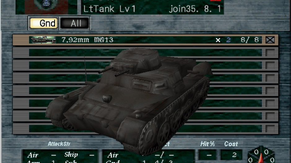 Advanced Daisenryaku 2001 screenshot