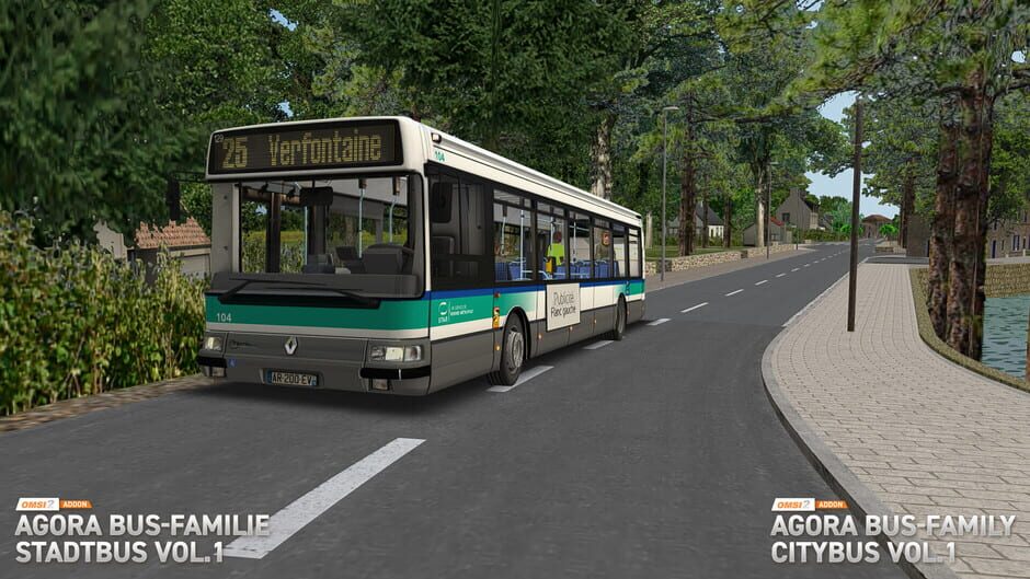สกรีนช็อตจาก OMSI 2: Agora Bus Family Citybus Vol. 1 (รูปที่ 13)