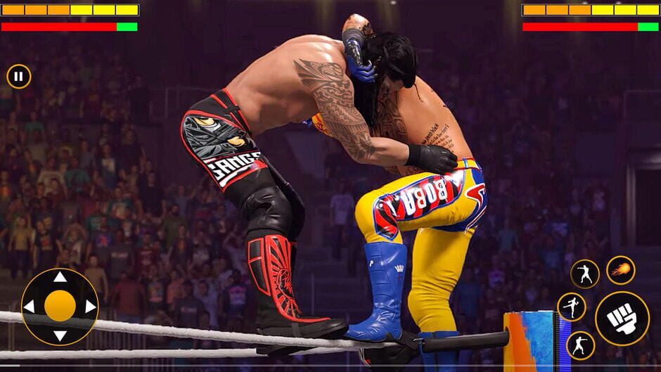 สกรีนช็อตจาก Real Wrestling Fighting Game (รูปที่ 2)
