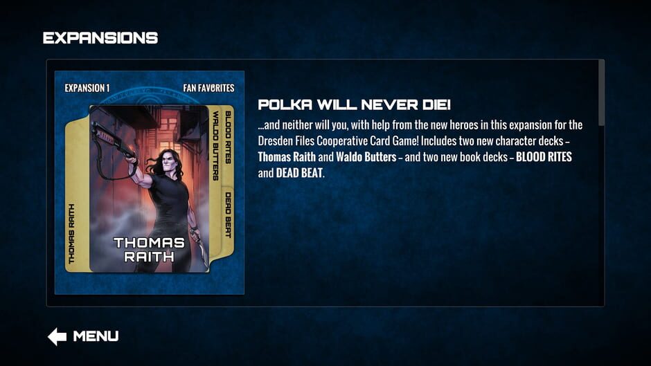 Dresden Files Cooperative Card Game: Fan Favorites Screenshot