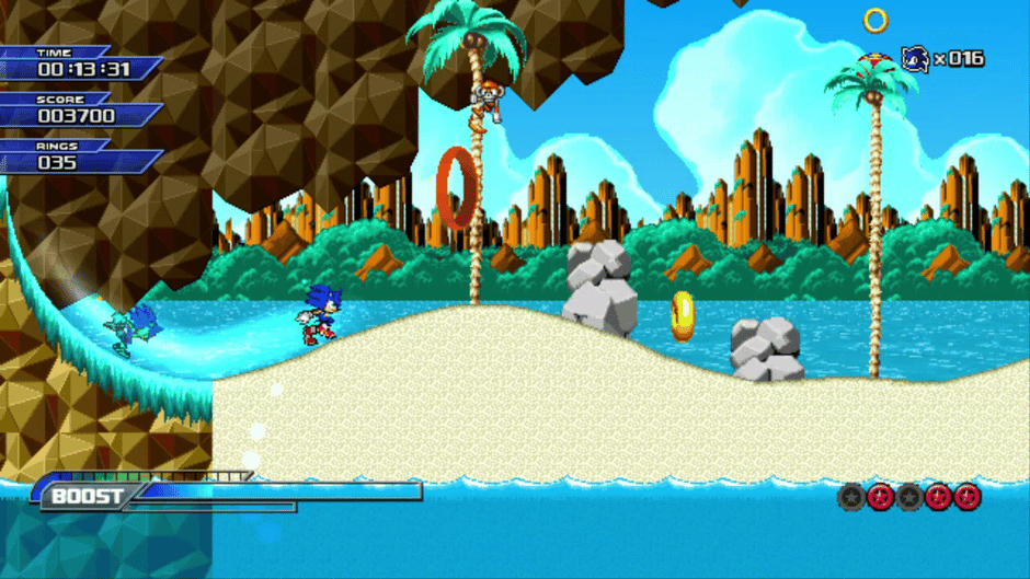 Sonic & Blaze Screenshot