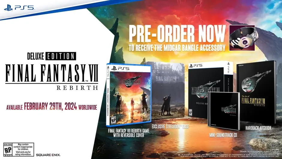 Final Fantasy VII Rebirth: Deluxe Edition