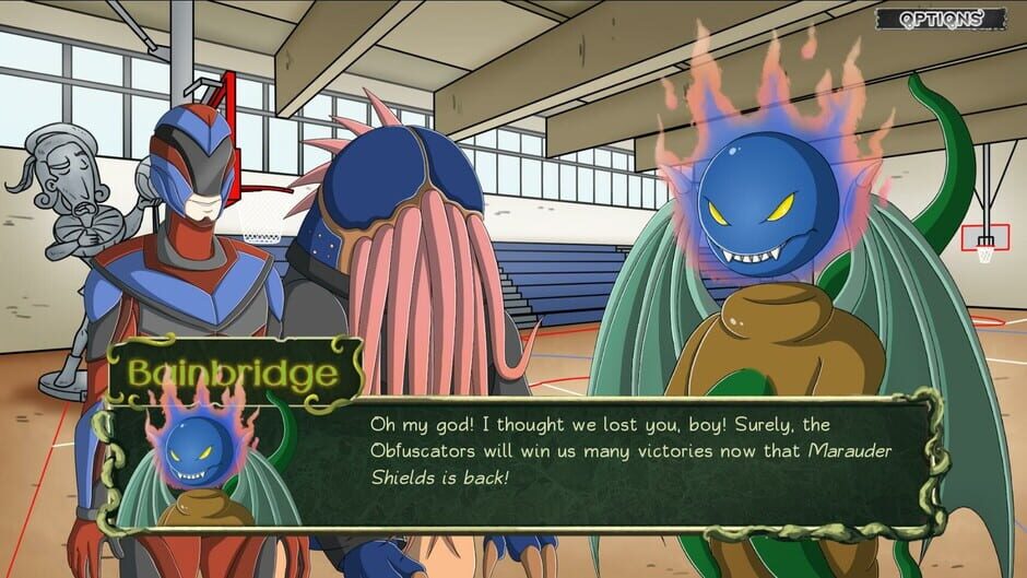 Tentacle Prawn: (Actually) A Cthulhu Dating Sim - The Myth & Legend of Marauder Shields Screenshot