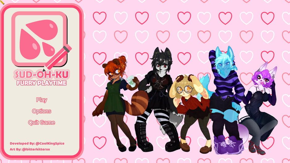 สกรีนช็อตจาก Sud-Oh-Ku: Furry Playtime (รูปที่ 4)