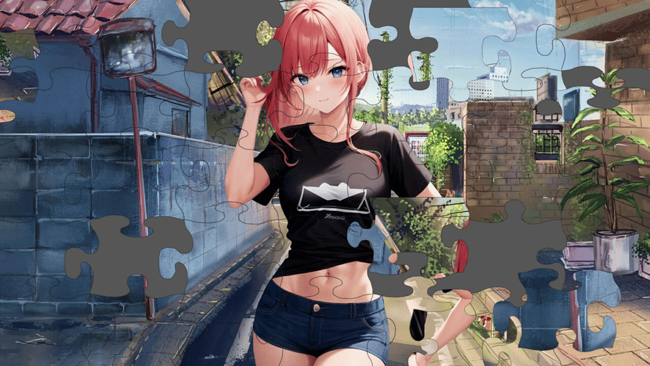 Anime Sexy Girl Puzzle: Hentai Game History Adventure Screenshot