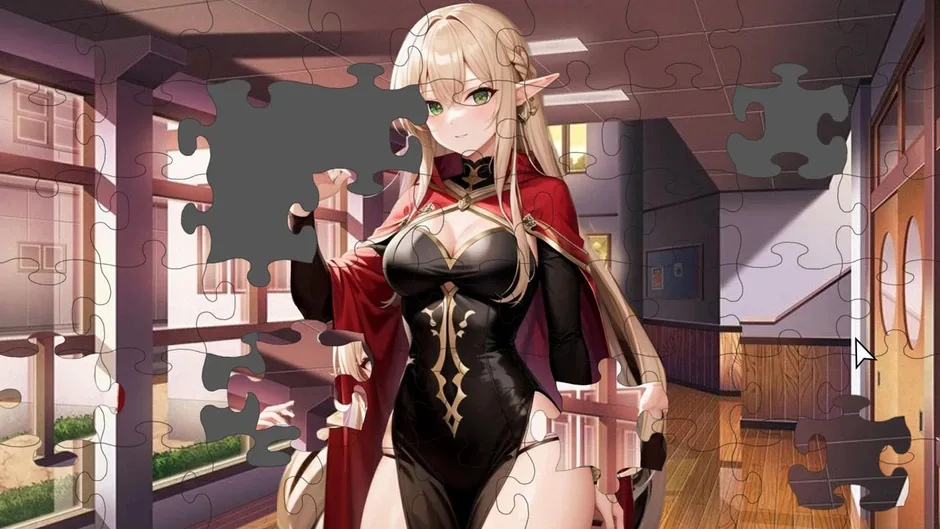 Кадър от Anime Sexy Girl Puzzle: Hentai Game History Adventure