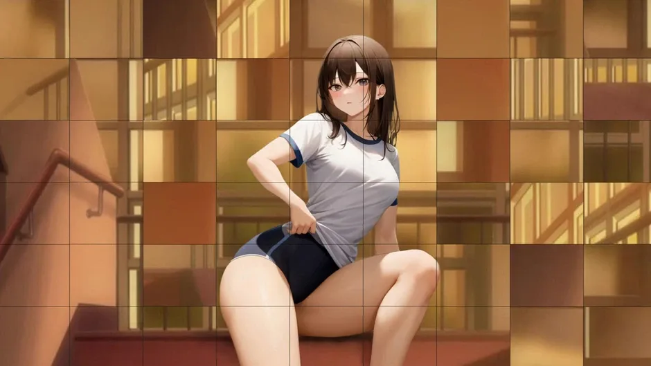 Кадър от Anime Sexy Girl Puzzle: Hentai Game History Adventure