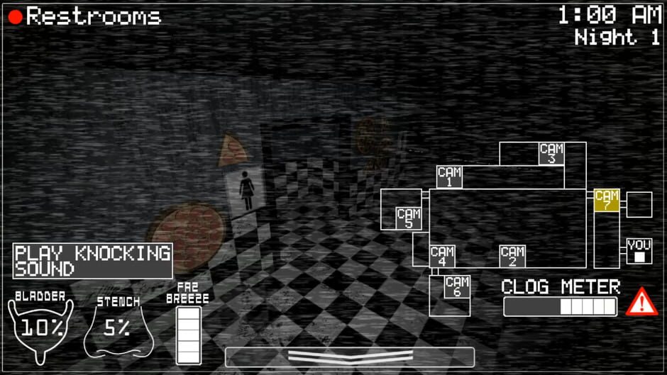 Screenshots Five Nights on the Toilet