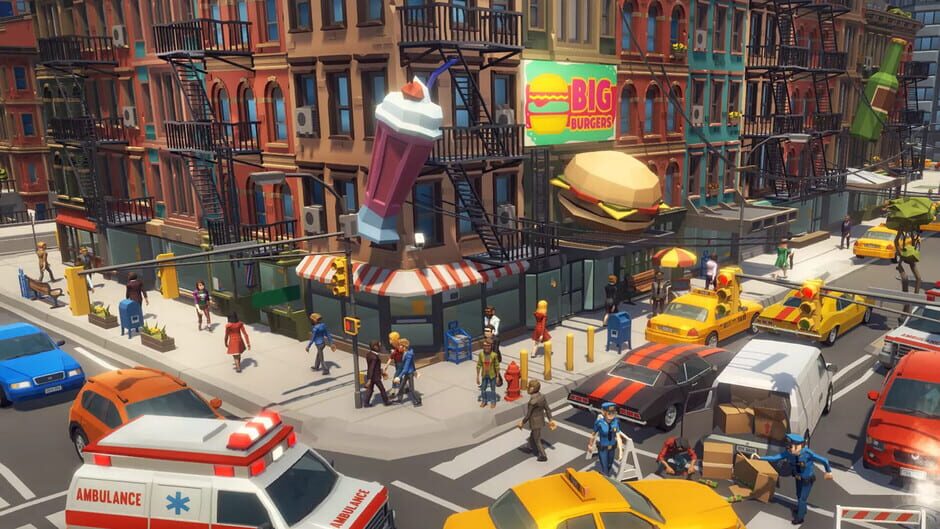 Hidden City Top-Down 3D Screenshot