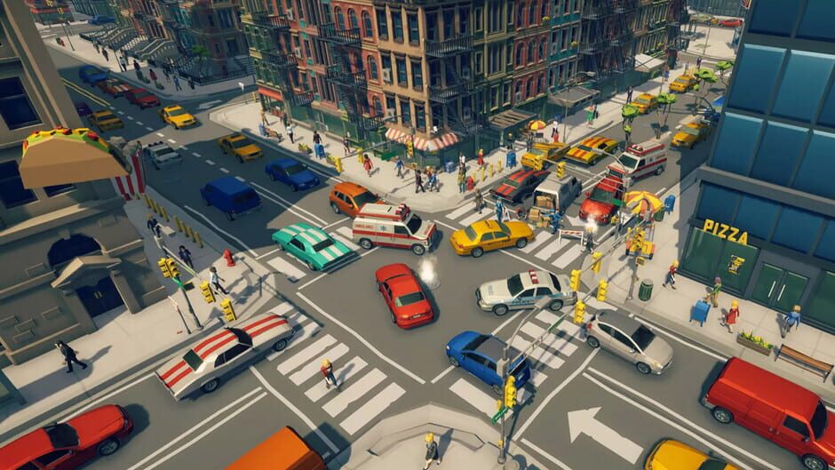 Hidden City Top-Down 3D Screenshot