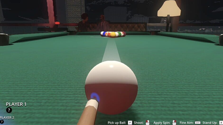 Friends Play Pool Screenshot
