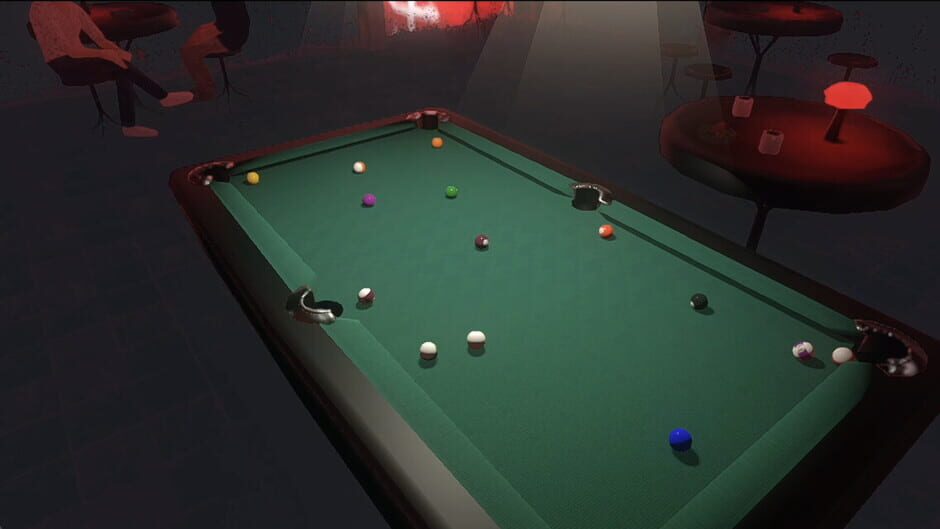 Friends Play Pool Screenshot