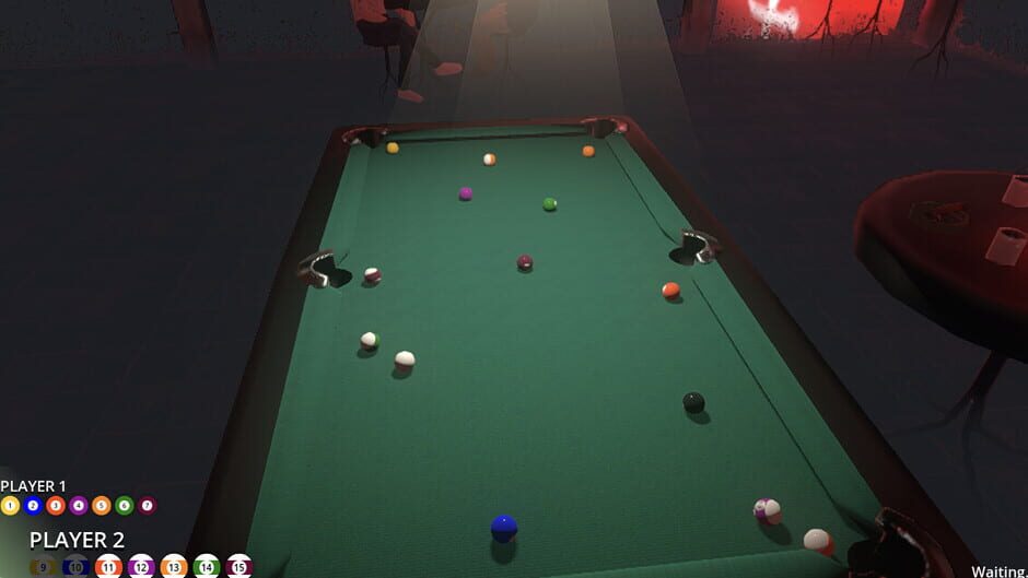 Friends Play Pool Screenshot