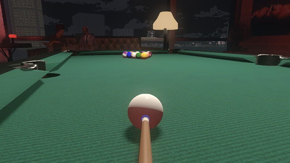 Friends Play Pool Screenshot