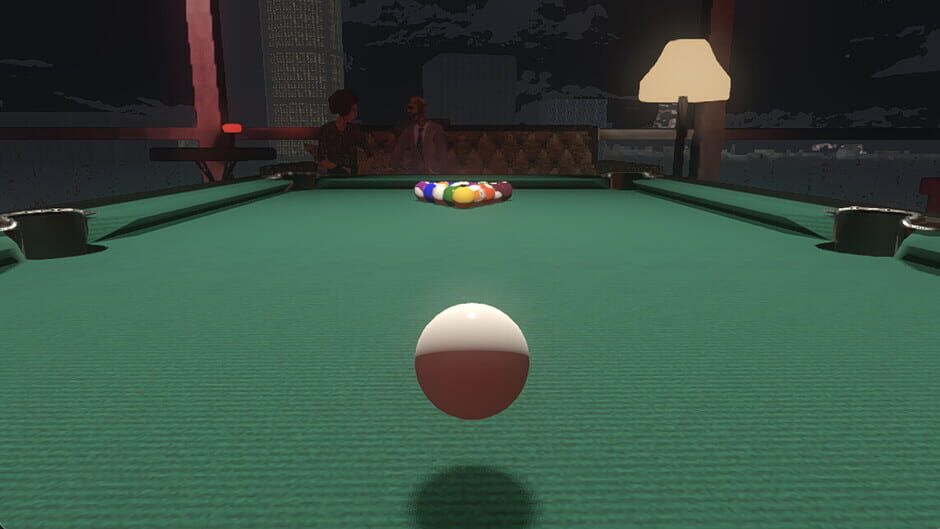 Friends Play Pool Screenshot