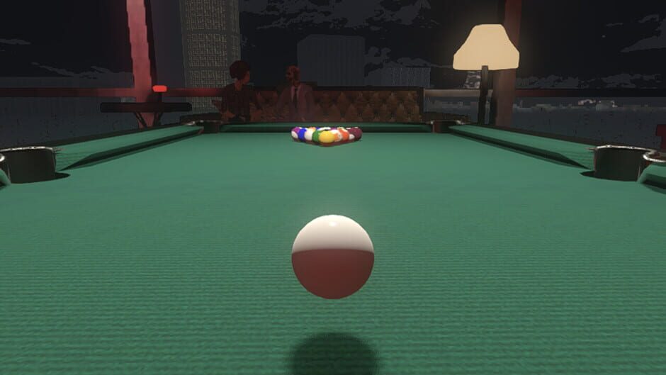 Friends Play Pool Screenshot