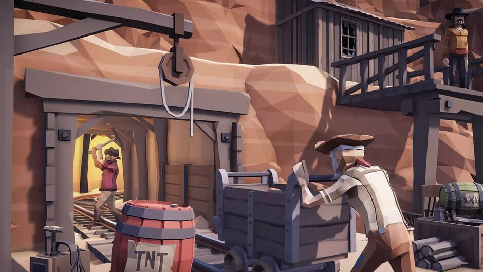 Hidden Western Frontier Top-Down 3D Screenshot