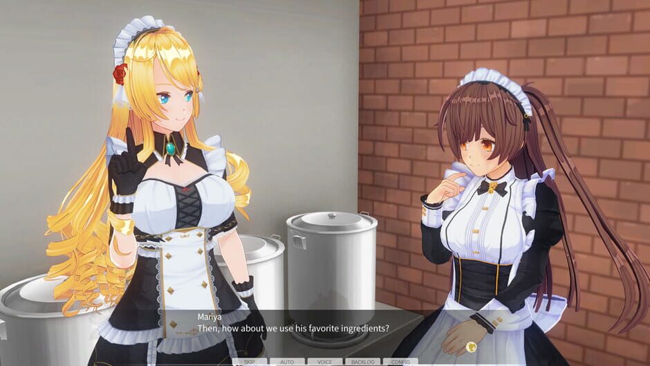 Custom Order Maid 3D2: Overbearing and Preppy Girl Maid GP-01 Screenshot
