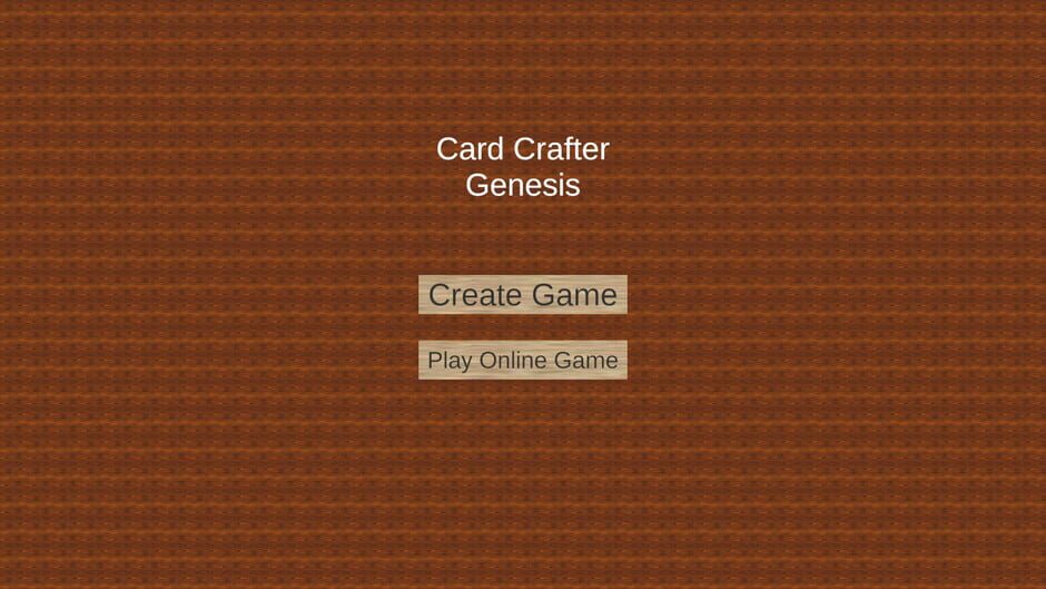 Card Crafter Genesis Screenshot