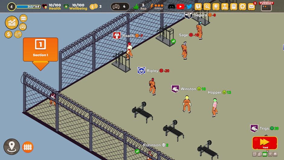สกรีนช็อตจาก Prison Gang Wars (รูปที่ 7)