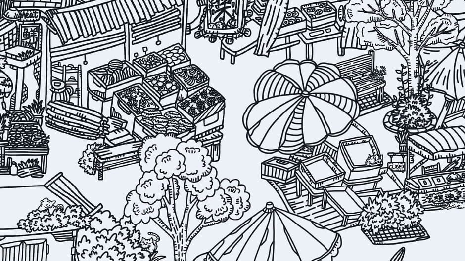 Hidden Cats In Street Market Screenshot