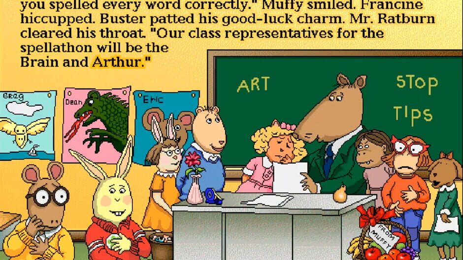 Arthur's Teacher Trouble Screenshot