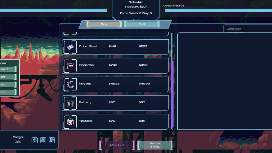 Spaceport Trading Company Screenshot