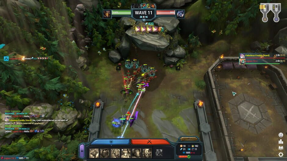 Legion TD 2: Floating Isles Campaign Screenshot