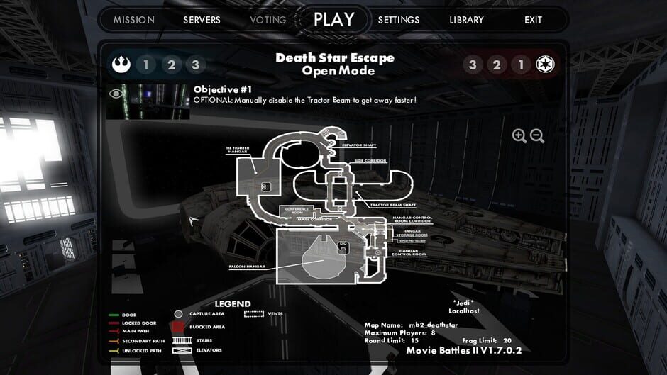 สกรีนช็อตจาก Star Wars: Movie Battles II (รูปที่ 5)
