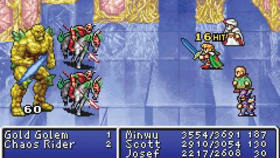 Final Fantasy II, captura de tela 1