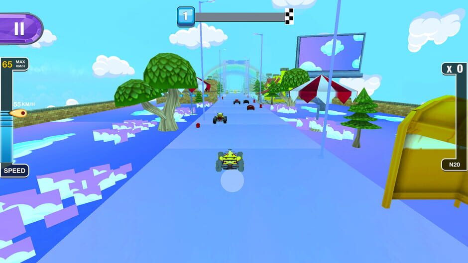 Vice City Race Screenshot