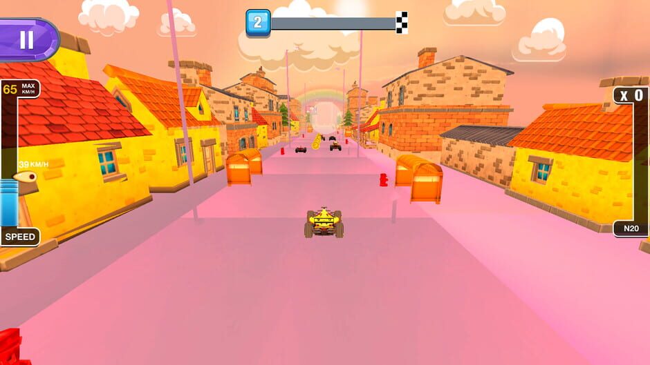 Vice City Race Screenshot