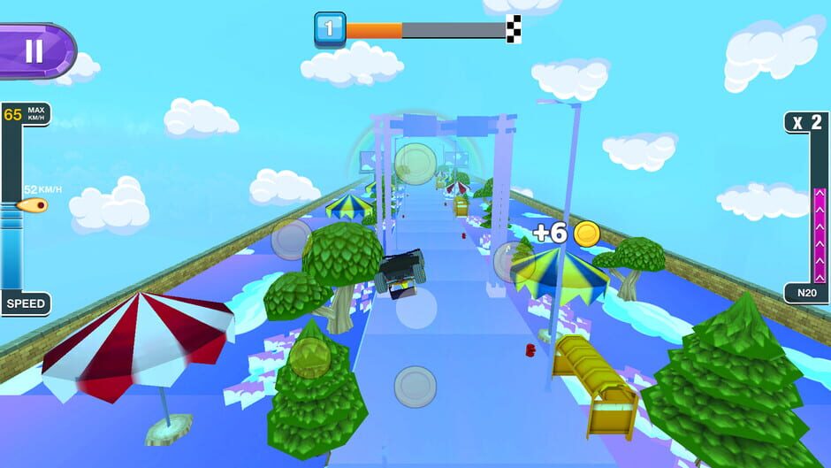 Vice City Race Screenshot