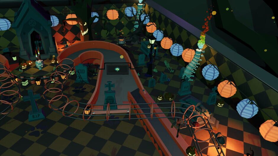 สกรีนช็อตจาก Roxy Raccoon's Pinball Panic: Haunted Halloween (รูปที่ 5)