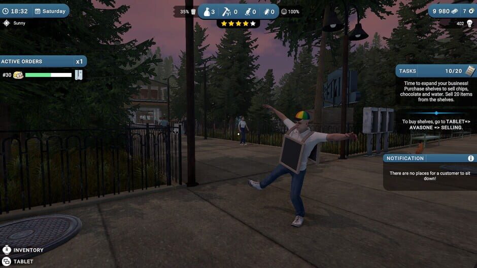 Tank Cafe Screenshot