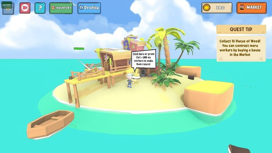 Cozy Island Idle Screenshot