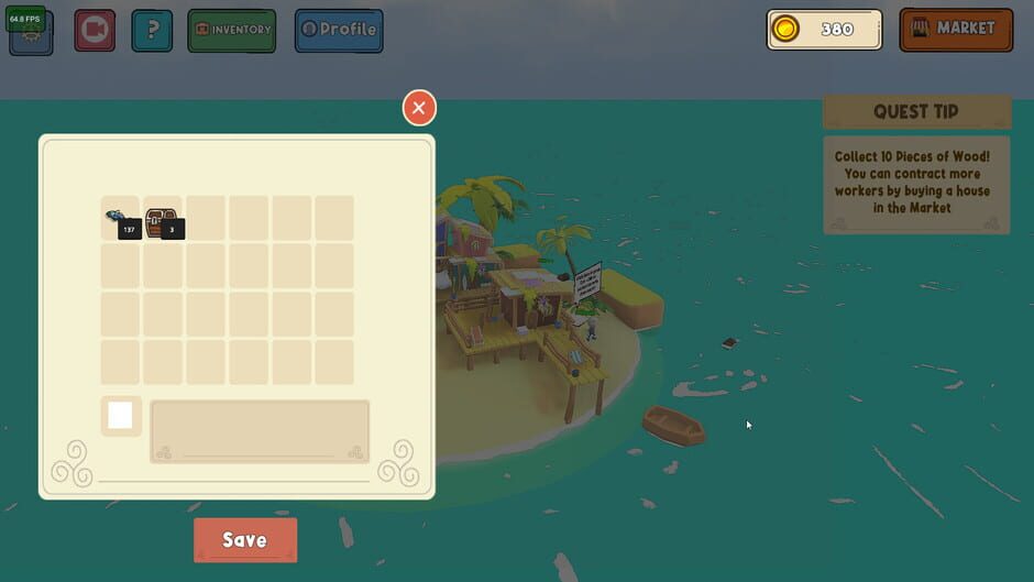 Cozy Island Idle Screenshot