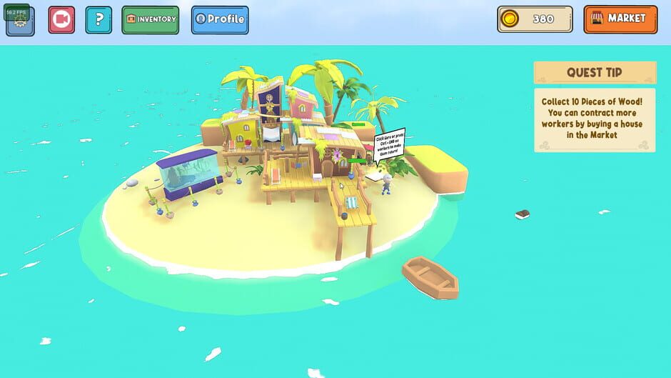 Cozy Island Idle Screenshot