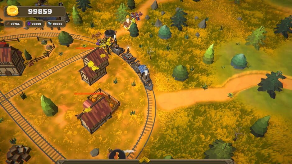 สกรีนช็อตจาก Tracks n' Turrets (รูปที่ 2)