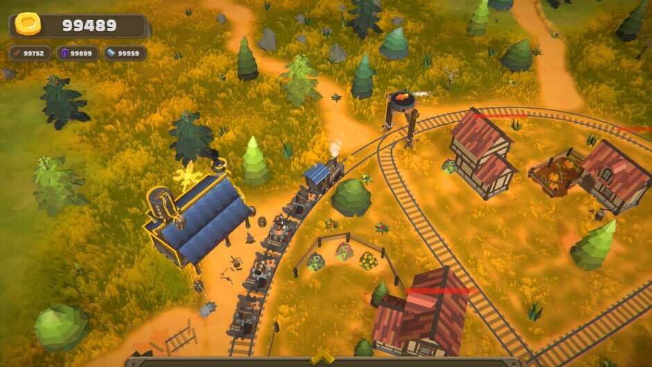 สกรีนช็อตจาก Tracks n' Turrets (รูปที่ 3)