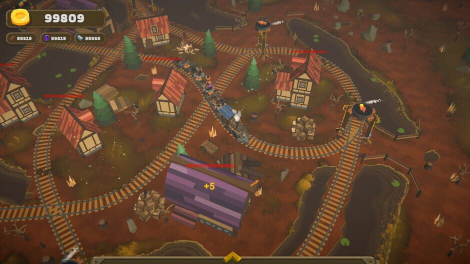 สกรีนช็อตจาก Tracks n' Turrets (รูปที่ 5)